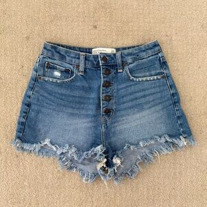 Abercrombie & Fitch High Rise Shorts